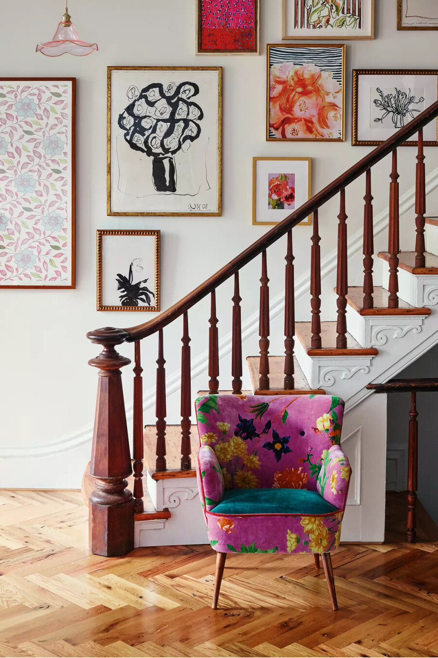 tulipani in lesterware wall art