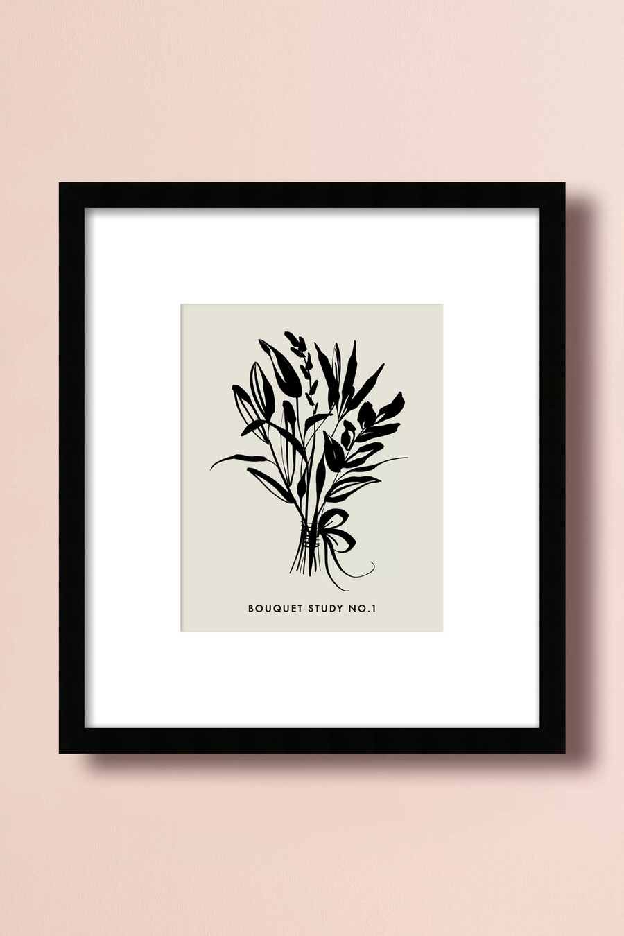 bouquet study no.1 wall art