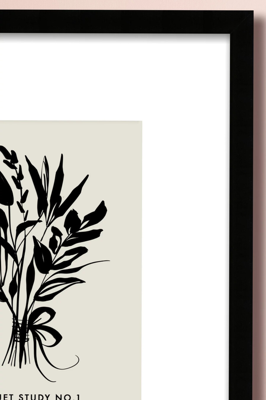 bouquet study no.1 wall art