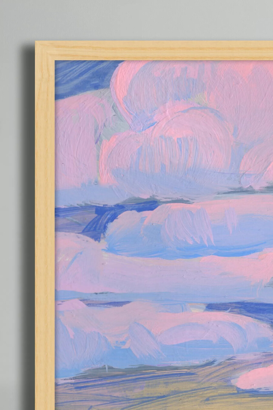 tramonto rosa del texas di eleanor baker wall art