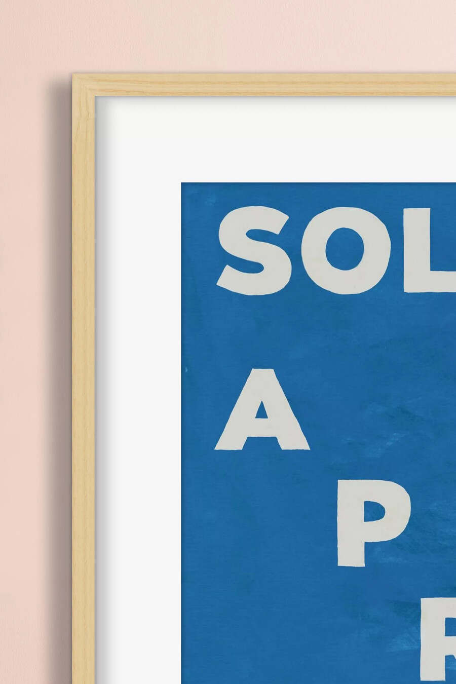 arte da parete con cornice soleil et après-ski