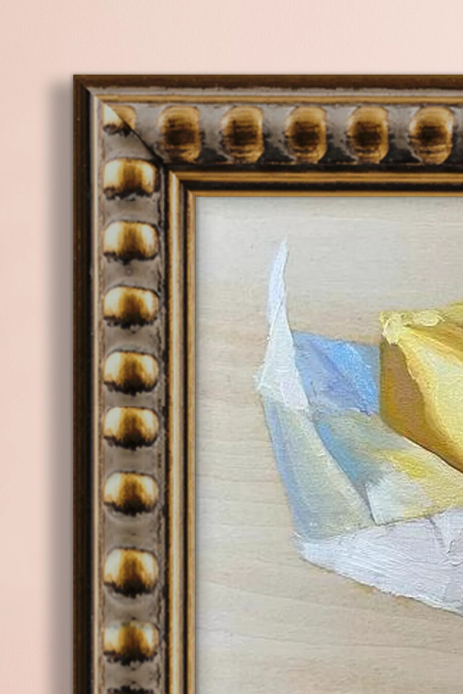 tutto è migliore con larte murale con cornice butter