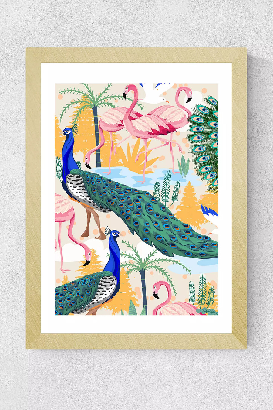 uma gokhale 83 oranges utopia wall art print