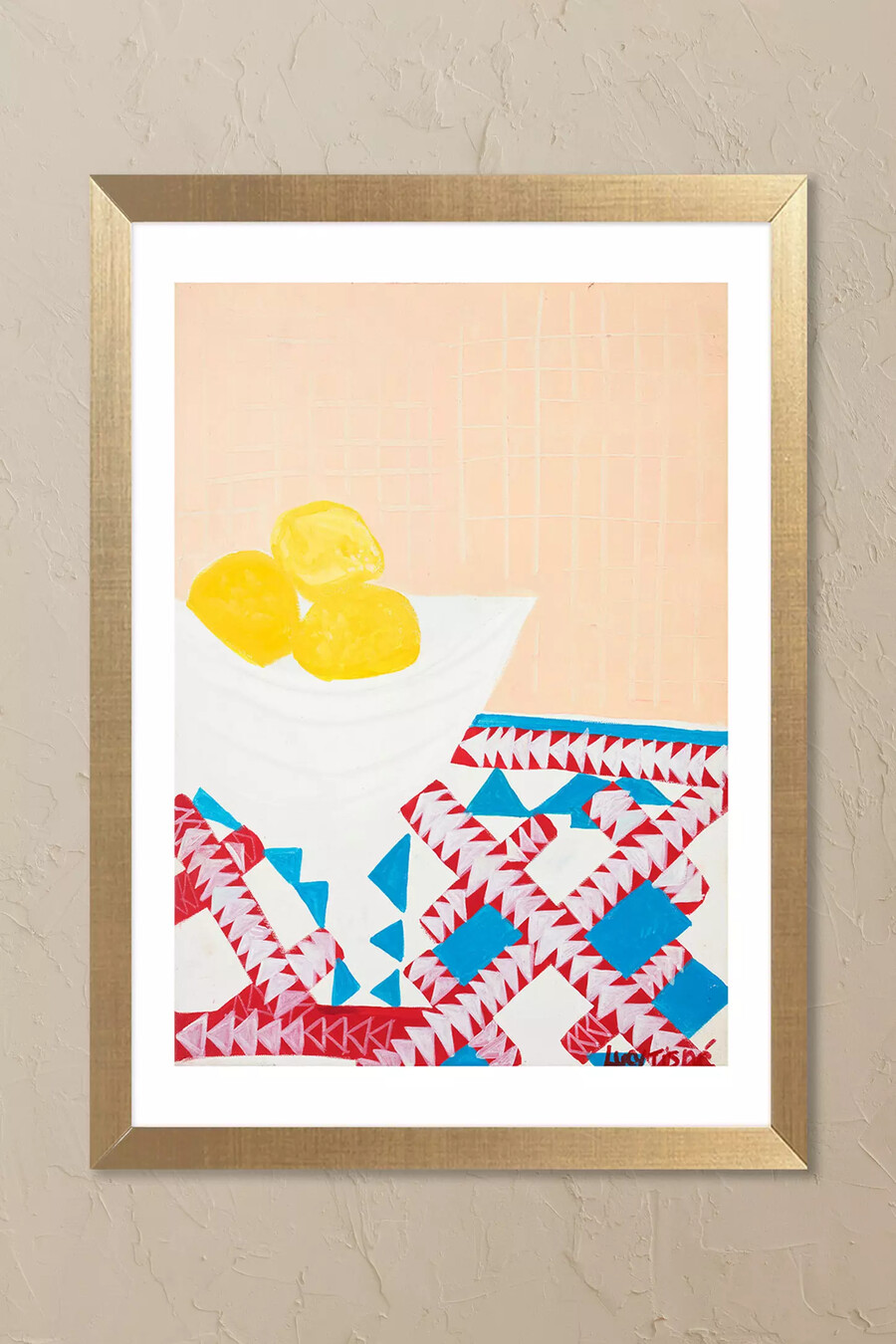 east end prints - stampa artistica da parete lemon bowl