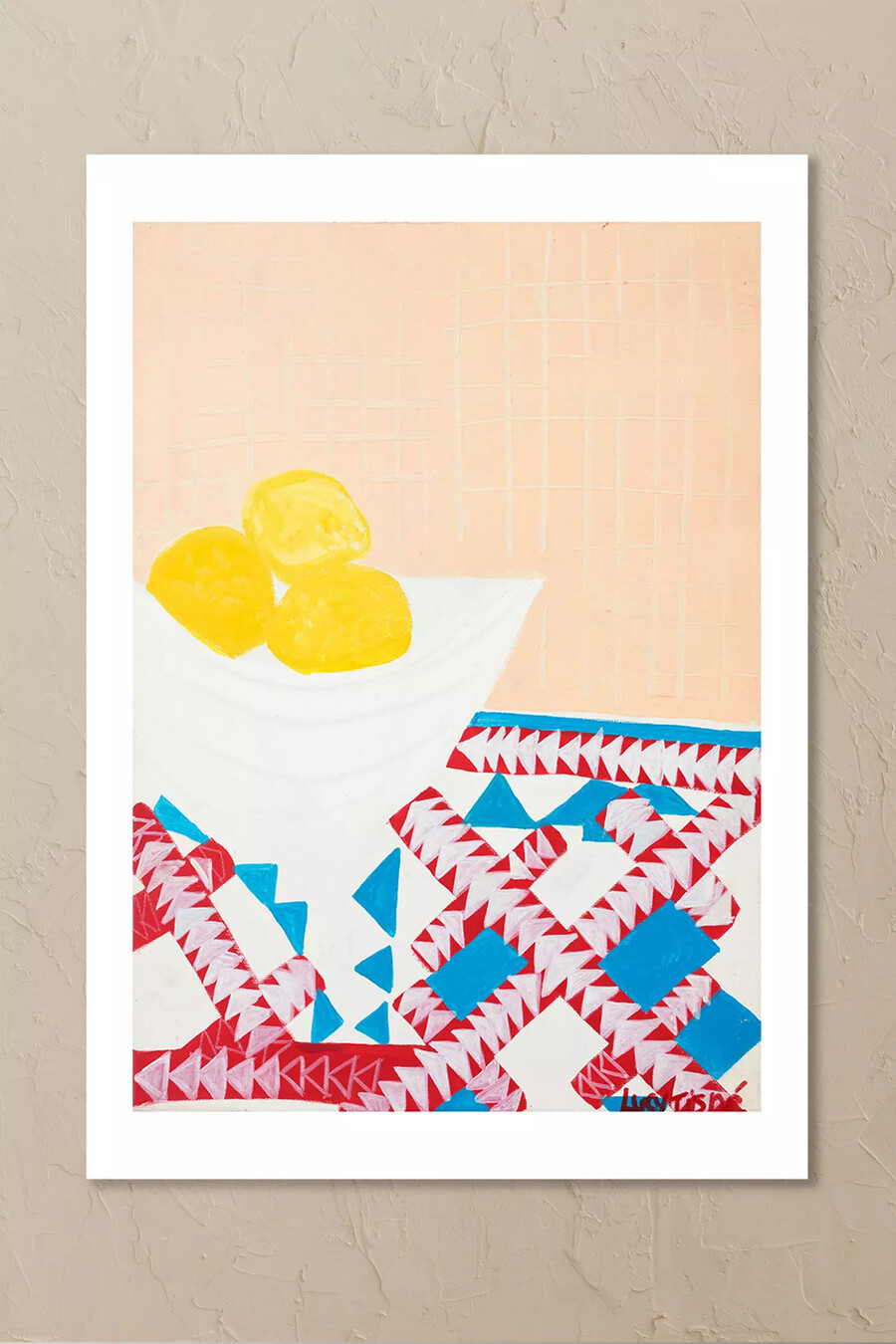 east end prints - stampa artistica da parete lemon bowl