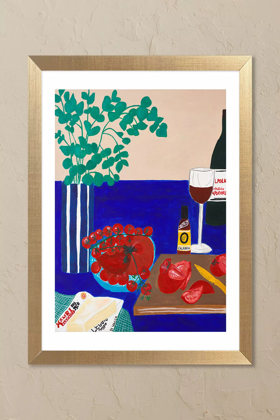 stampa artistica da parete red wine days di east end prints