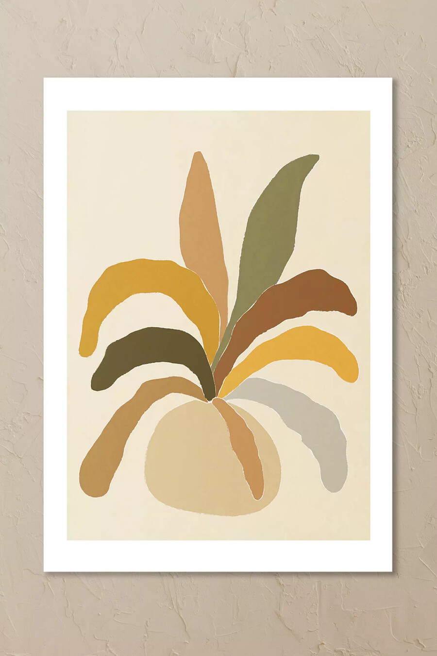 east end prints - stampa artistica da parete con piante pastello