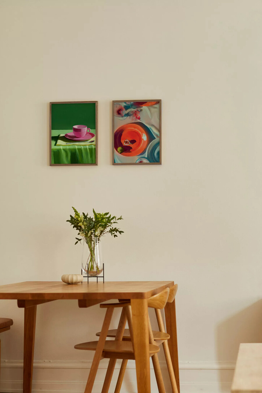 stampa artistica da parete con cornice still here di misfitting things