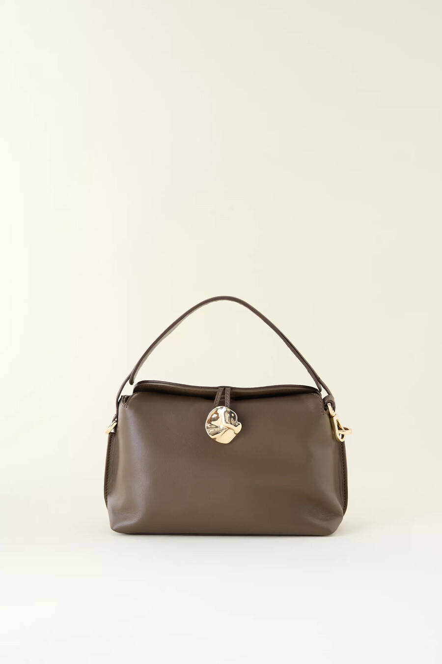 mini borsa a tracolla in pelle hanna di flattered