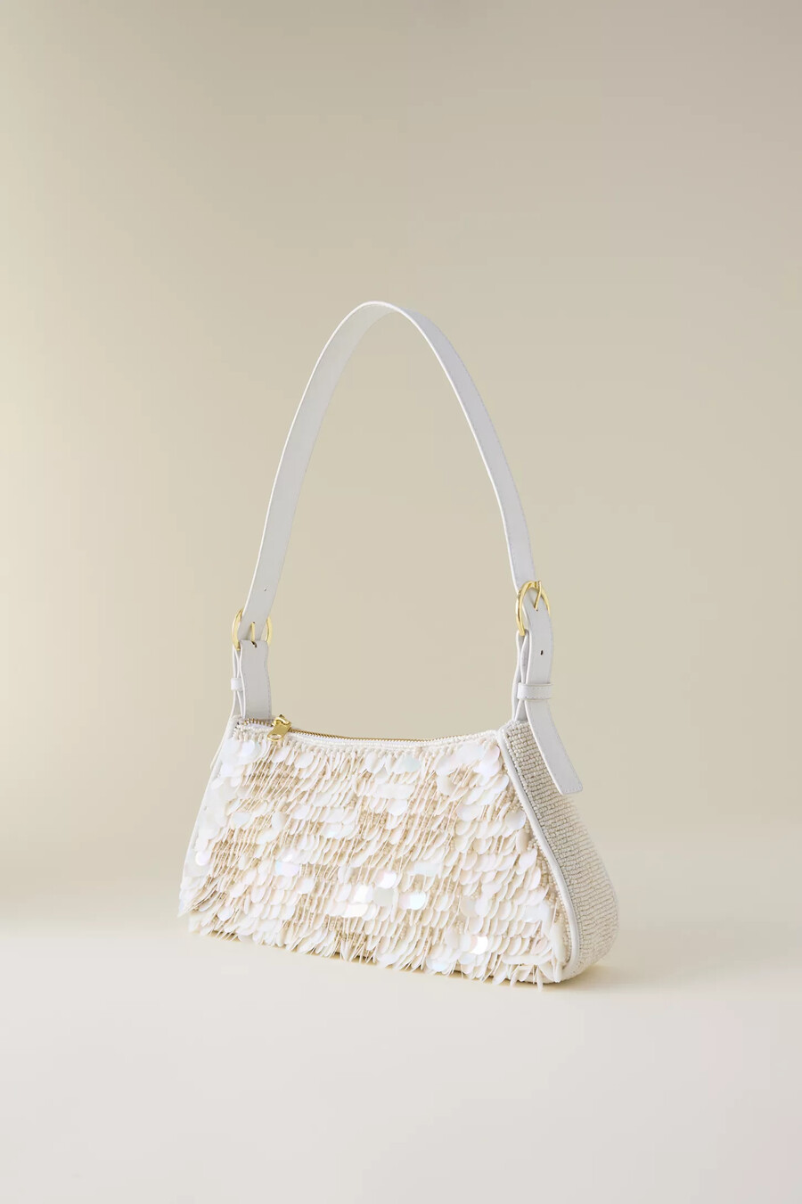 borsa a tracolla con paillettes
