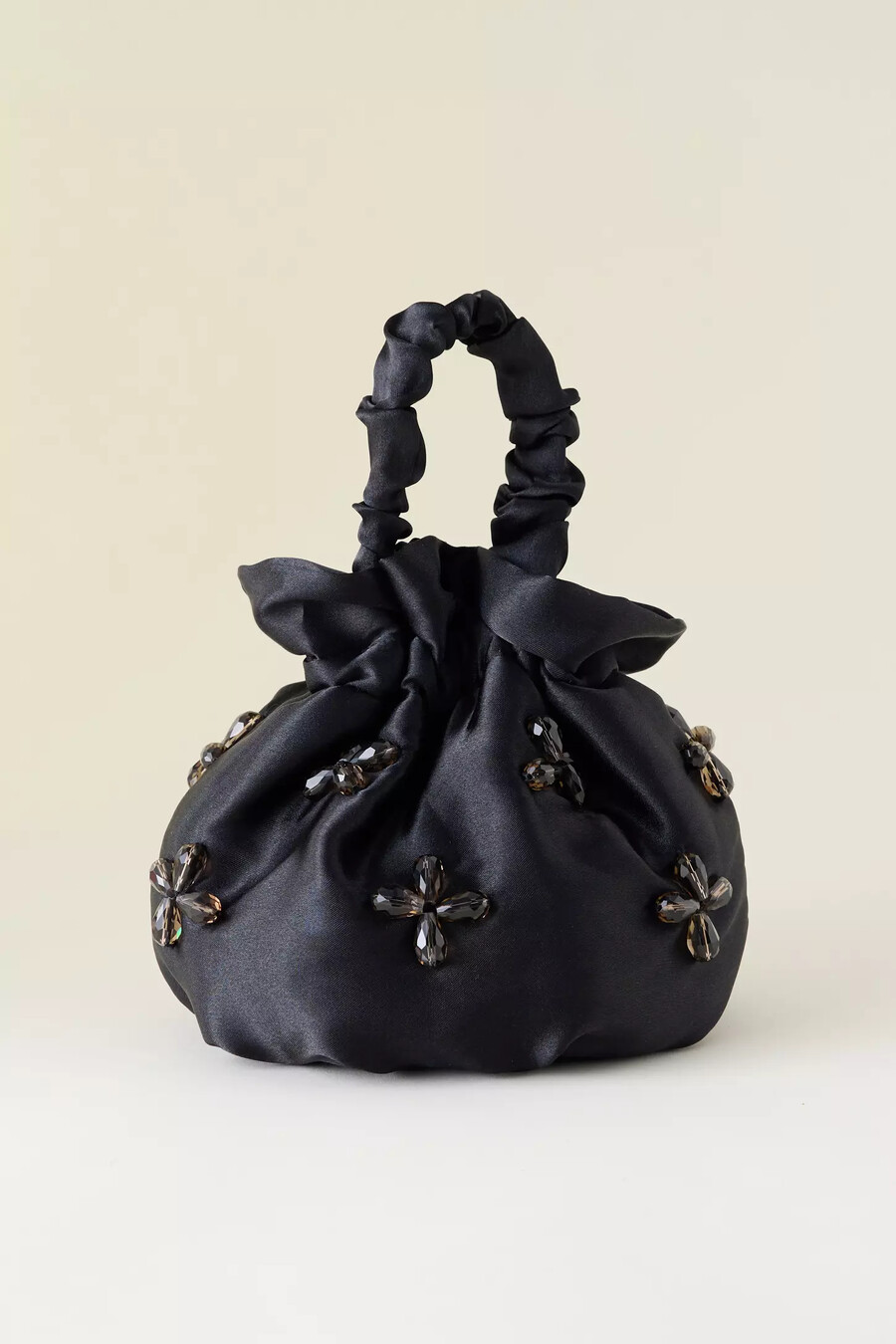 borsa in raso con perline suryo