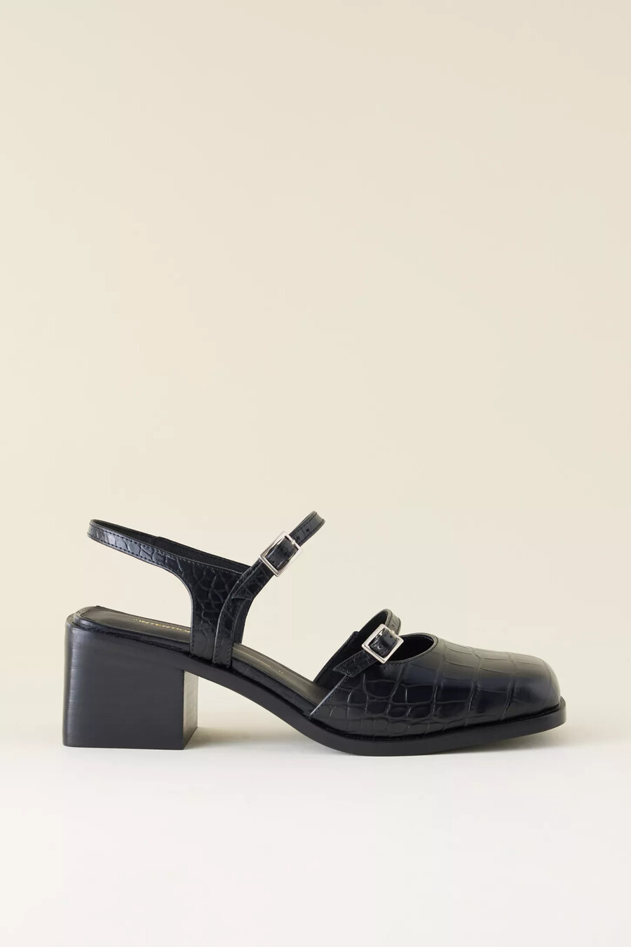 scarpe con tacco a blocco mary jane mitzi intentionally blank