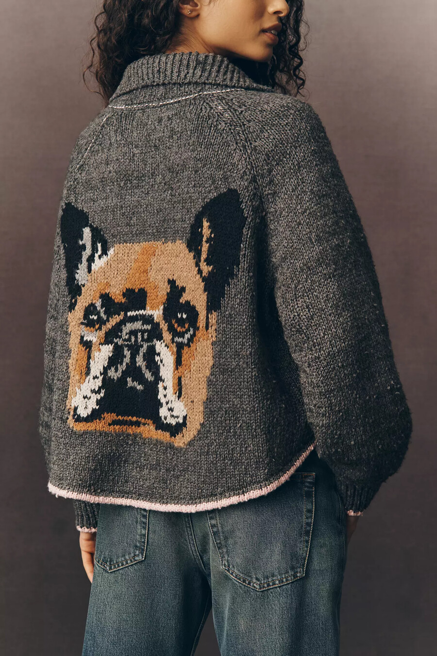 il cardigan jesse dog icon di pilcro