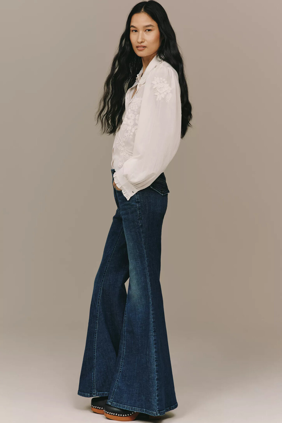 jeans svasati a vita alta pilcro brigitte