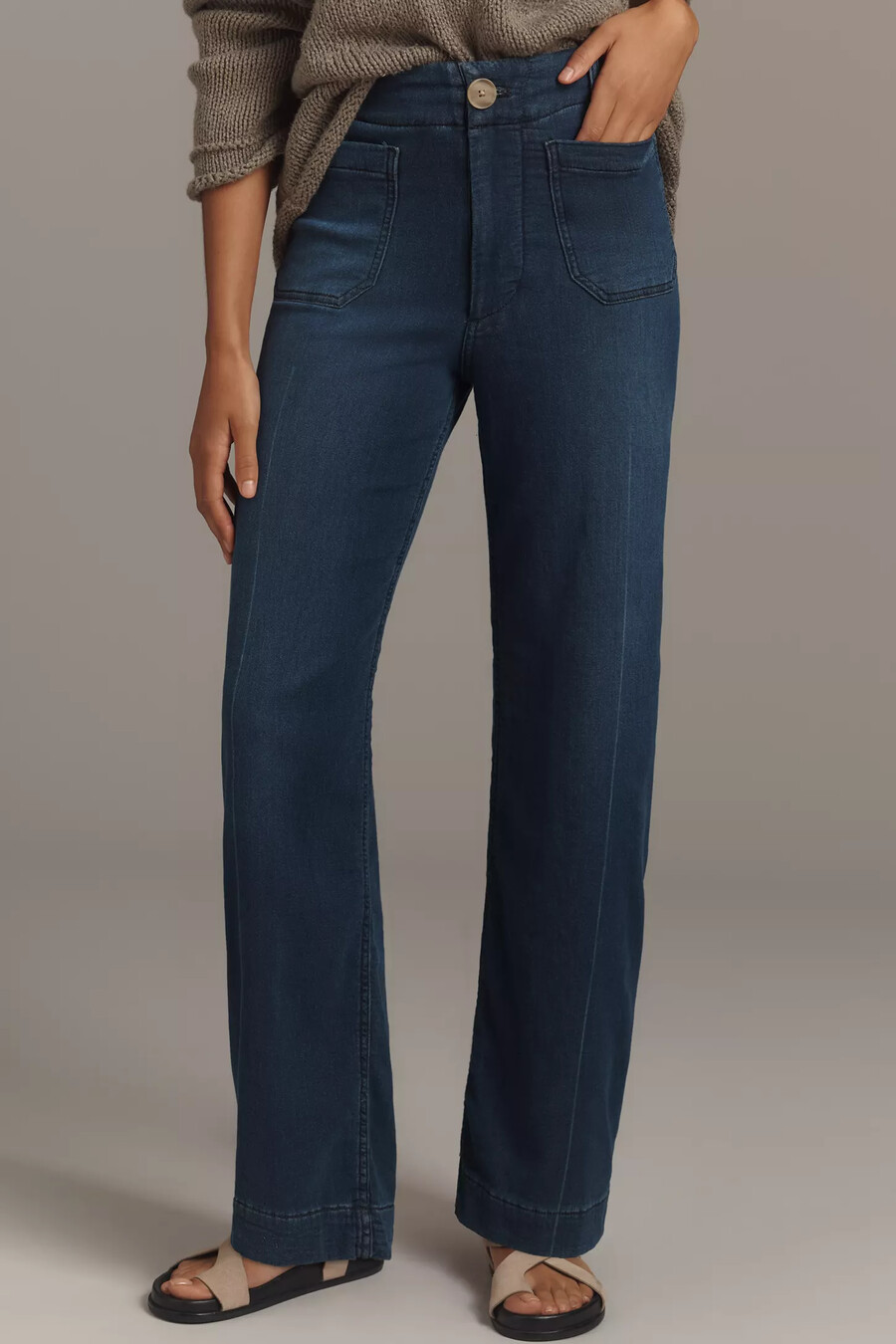 jeans colette a gamba larga e lunghezza intera di maeve