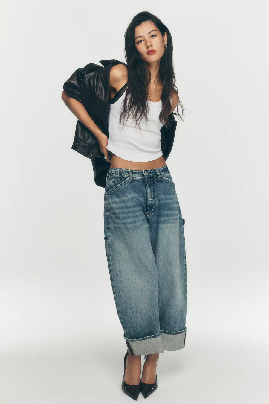 jeans kayden high-rise barrel di pilcro