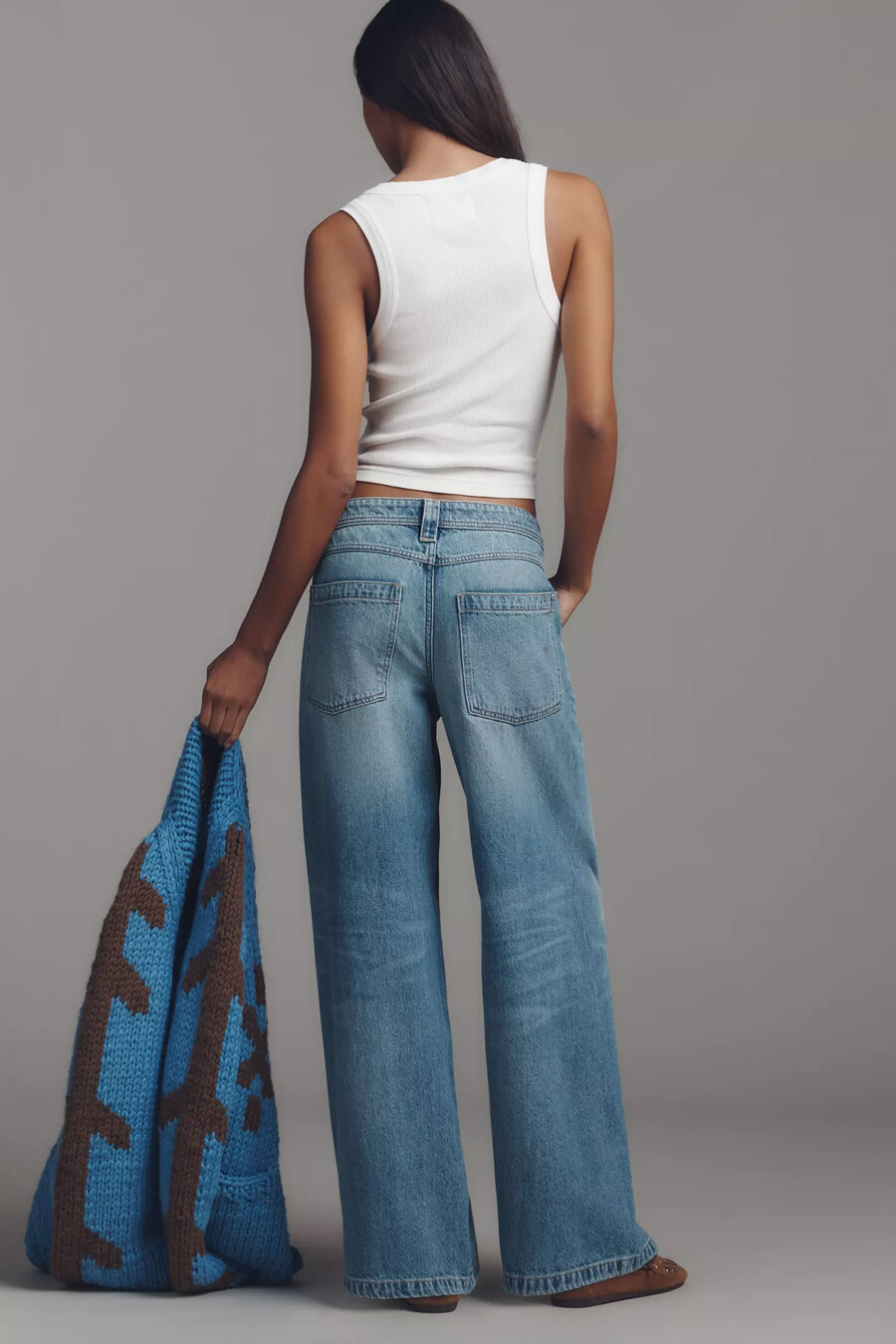 jeans affusolati a vita alta pilcro