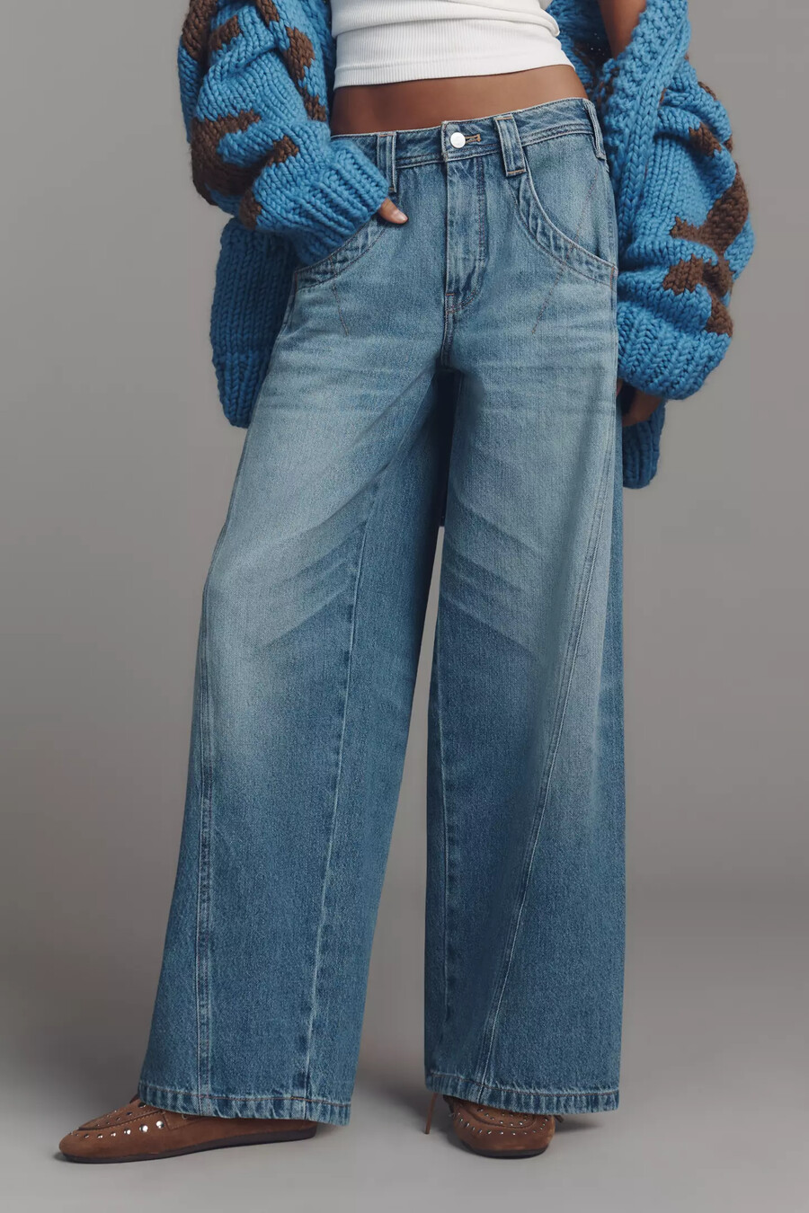 jeans affusolati a vita alta pilcro