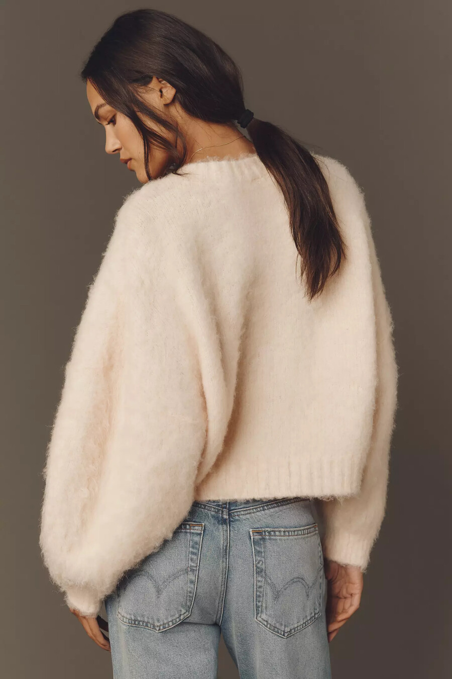 cardigan spazzolato pilcro