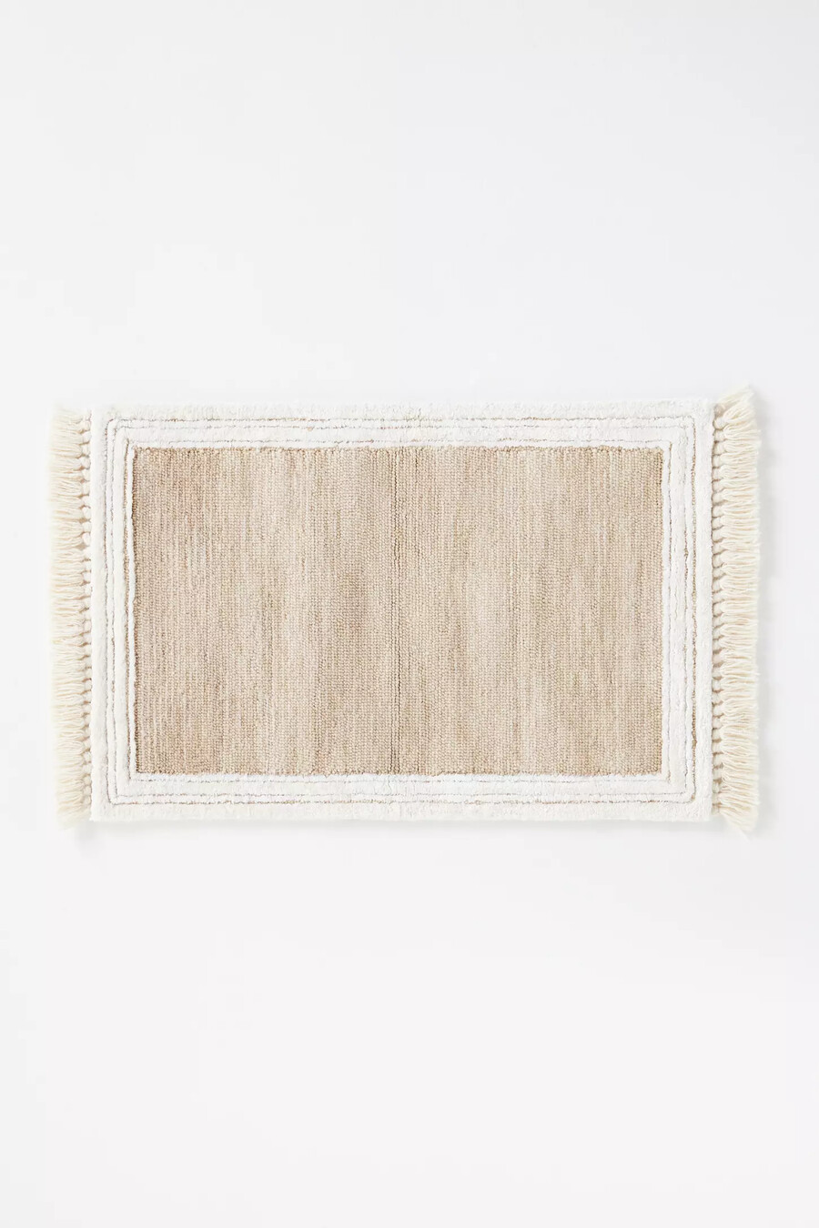 tappeto con nappe trapuntate in misto lana annie