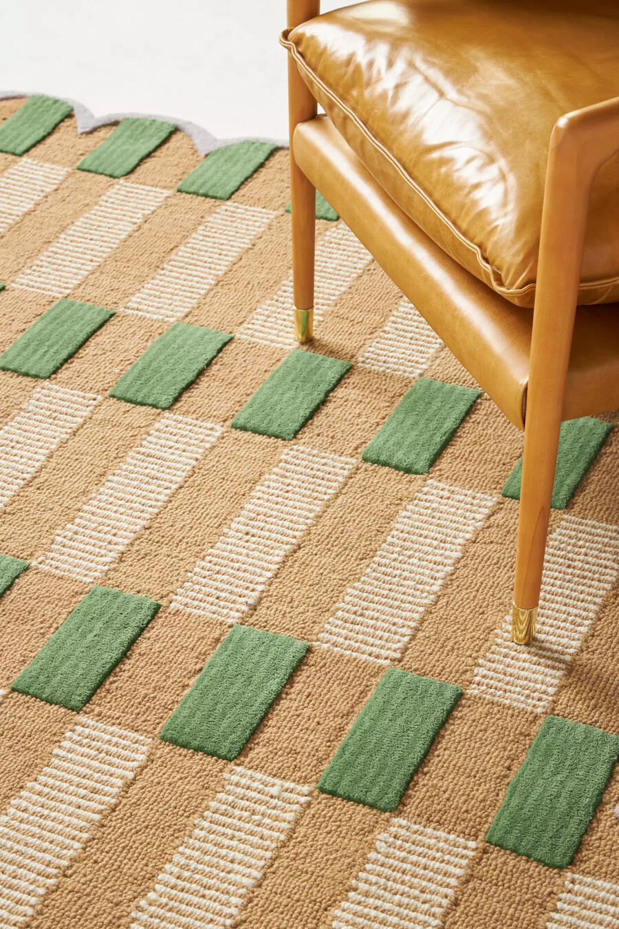 tappeto a quadri tufted matilda goad co.