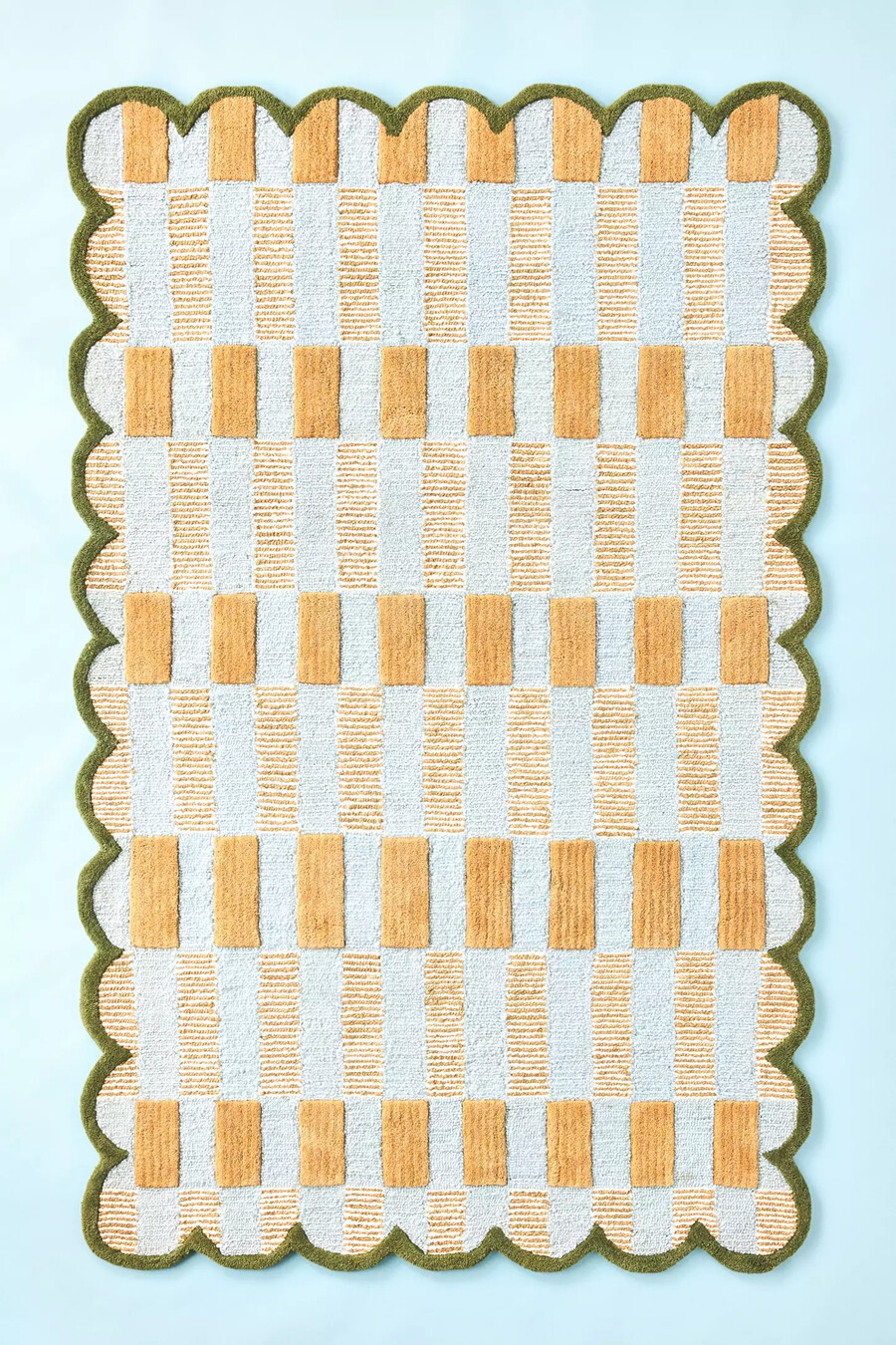 tappeto a quadri tufted matilda goad co.