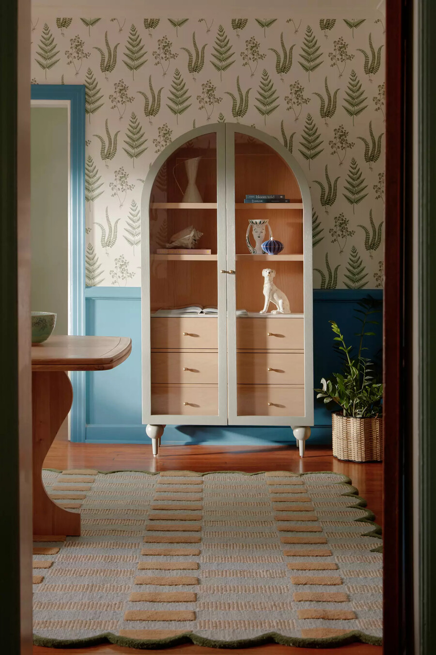 tappeto a quadri tufted matilda goad co.