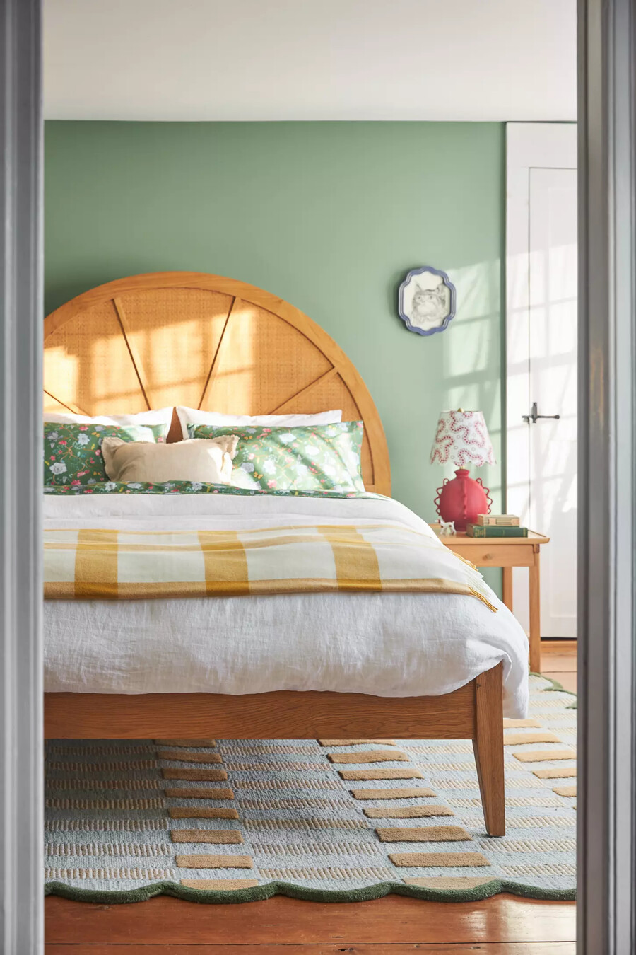 tappeto a quadri tufted matilda goad co.