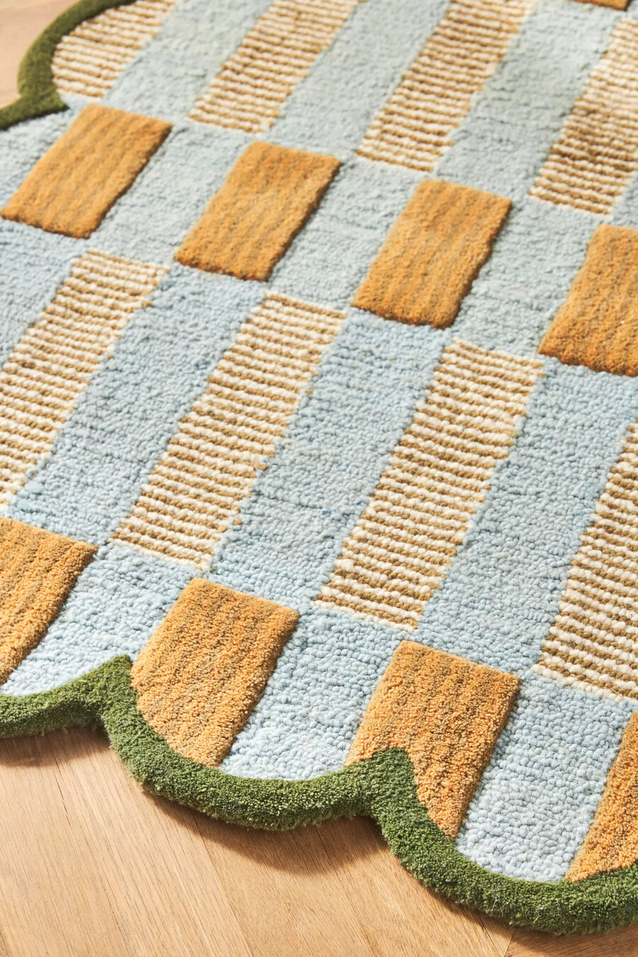 tappeto a quadri tufted matilda goad co.