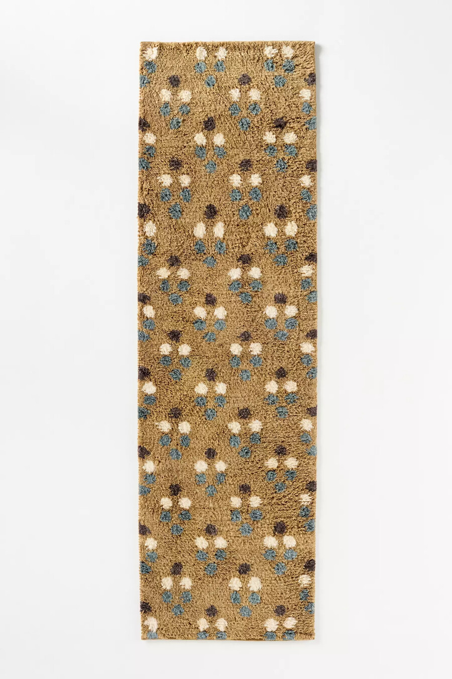 tappeto dottie tufted wool shag a pois
