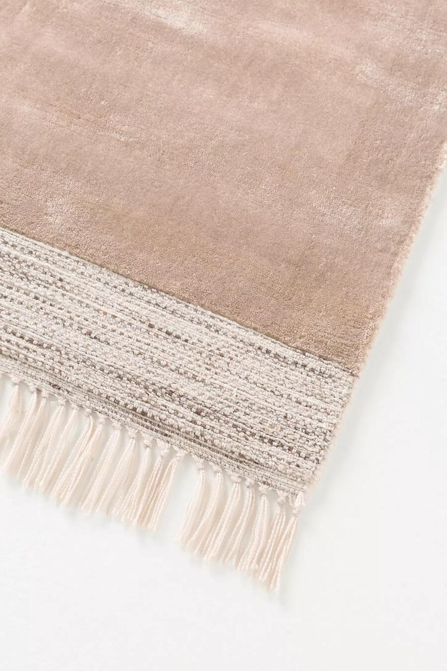 tappeto con frange corby easy care