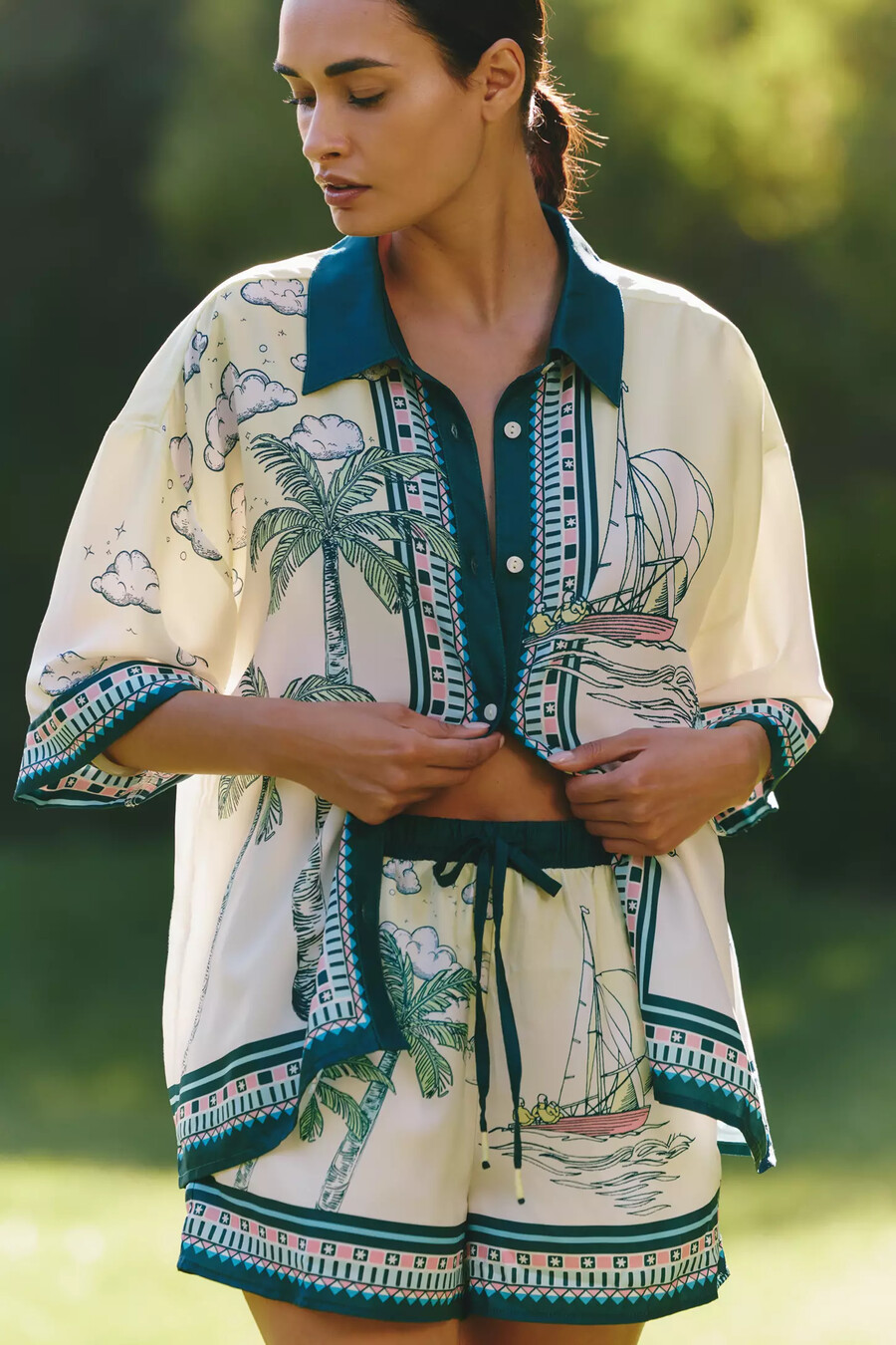 pantaloncini di celidonia e casuarina
