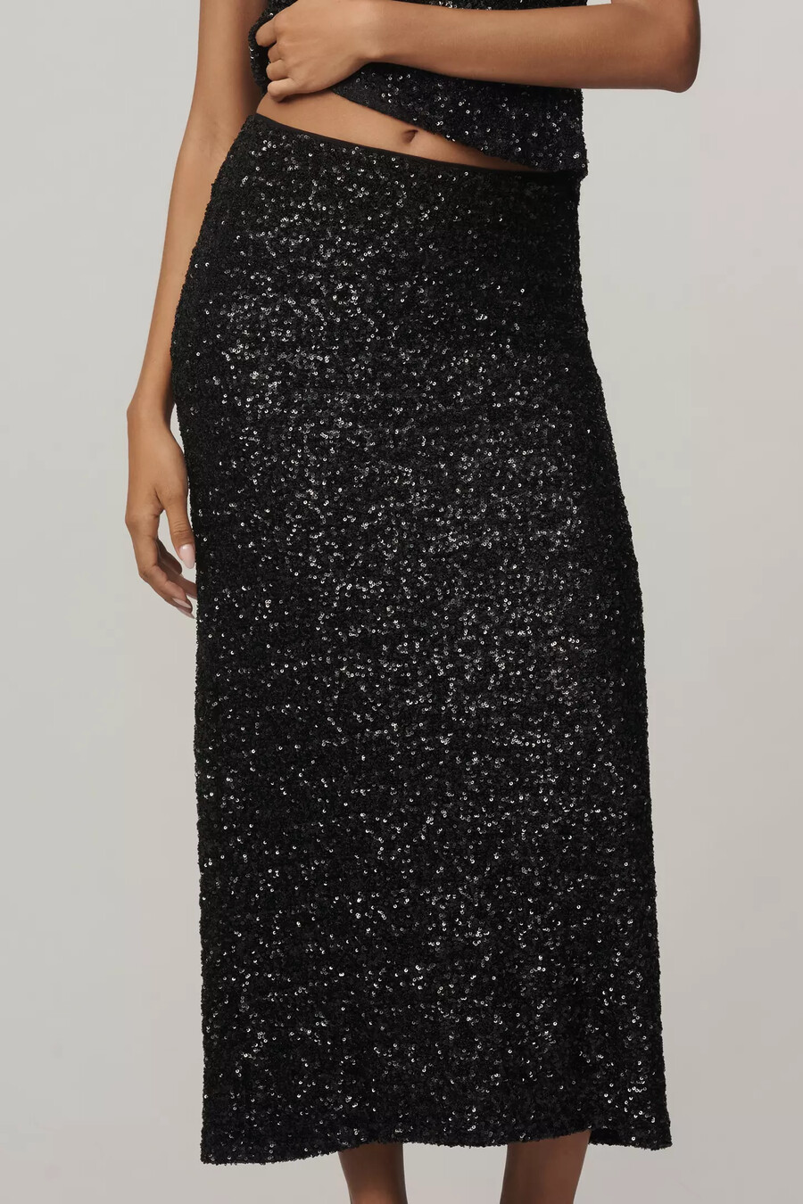gonna lunga tilda edizione con paillettes