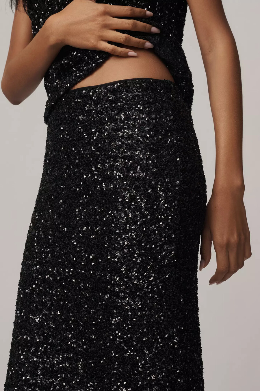 gonna lunga tilda edizione con paillettes