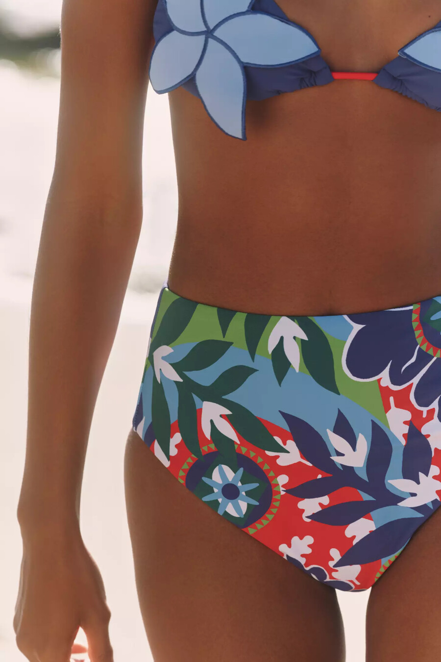 slip bikini con volant celandine sophia
