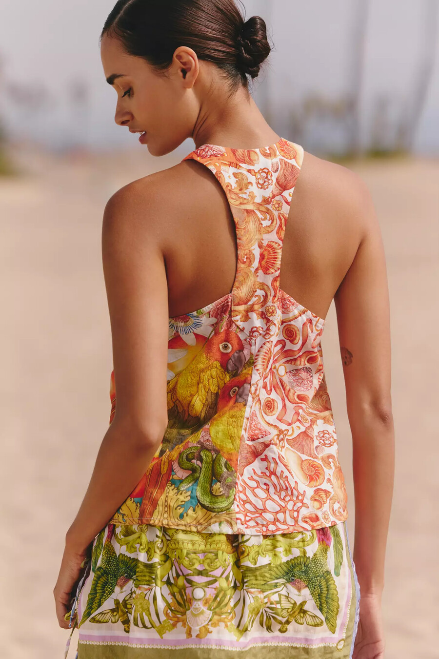 gilet con nodo frontale celandine x emily carter