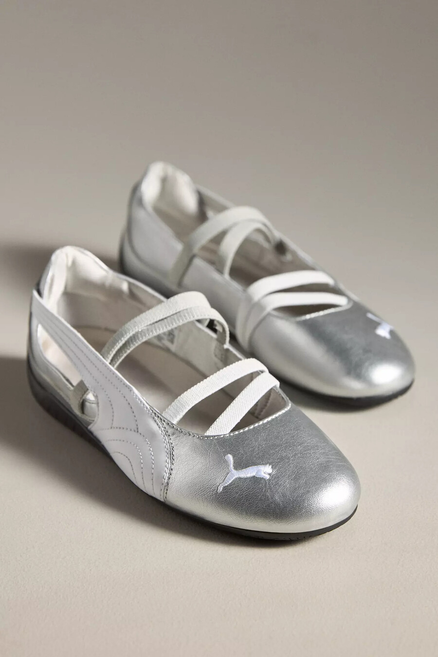 scarpe da ballo metallizzate puma speedcat ballet