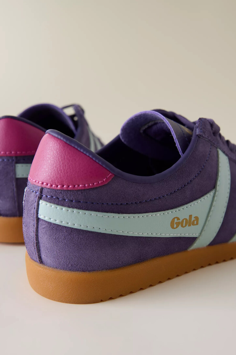 scarpe da ginnastica in pelle scamosciata gola bullet