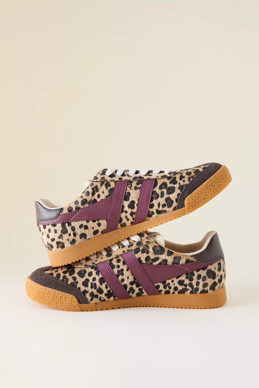 gola x anthropologie elan leopard trainers