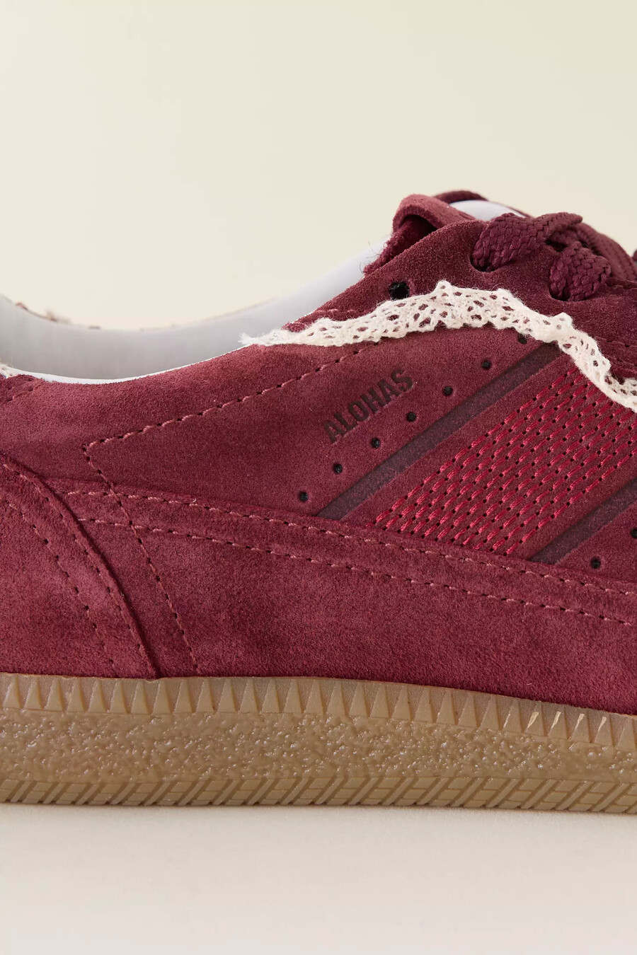 scarpe da ginnastica in pelle lavorata alluncinetto alohas tb.490 rife