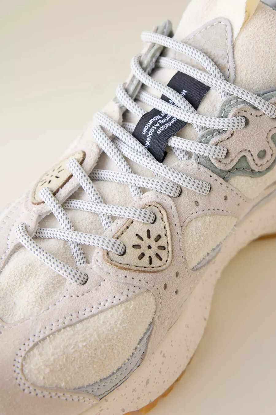 scarpe da ginnastica in pelle scamosciata flower mountain wave