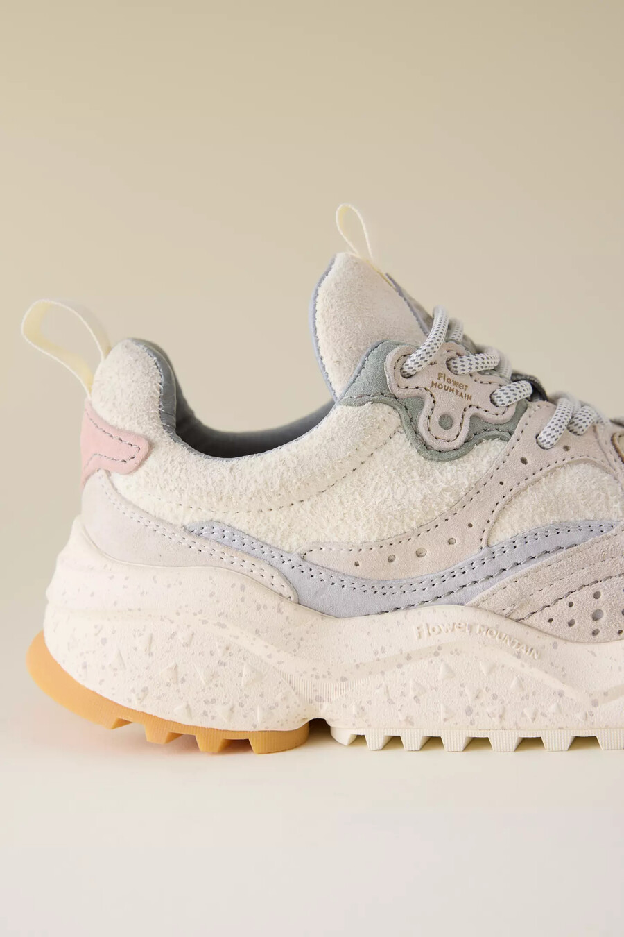 scarpe da ginnastica in pelle scamosciata flower mountain wave