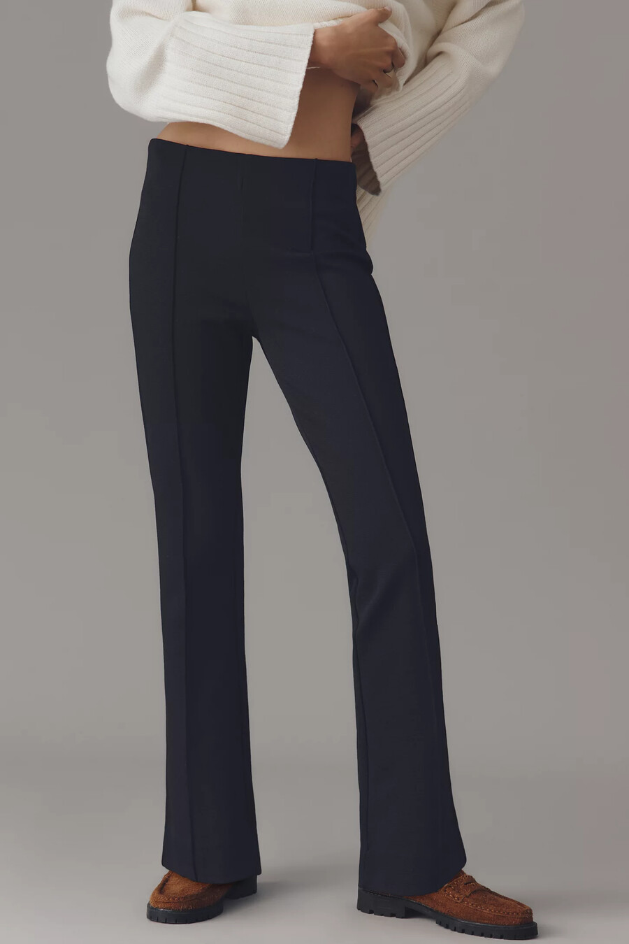 pantaloni lunghi poppy kick-flare pull-on di maeve