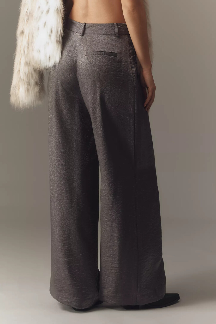 pantaloni larghi luccicanti maeve