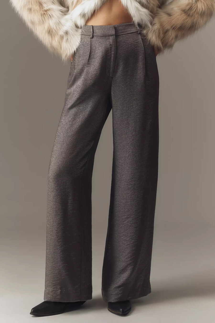 pantaloni larghi luccicanti maeve