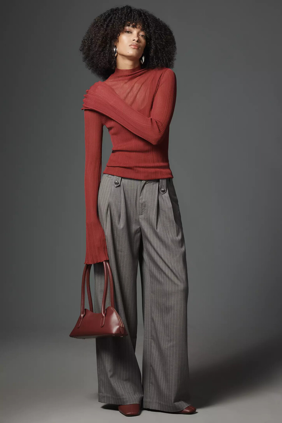 pantaloni a gamba larga di anthropologie