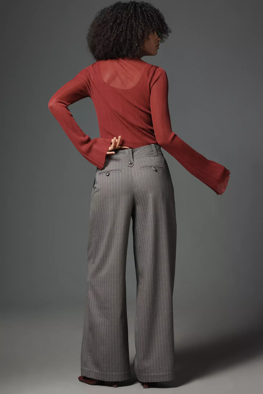 pantaloni a gamba larga di anthropologie