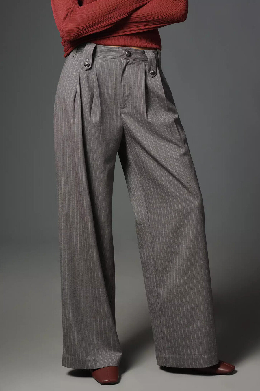 pantaloni a gamba larga di anthropologie