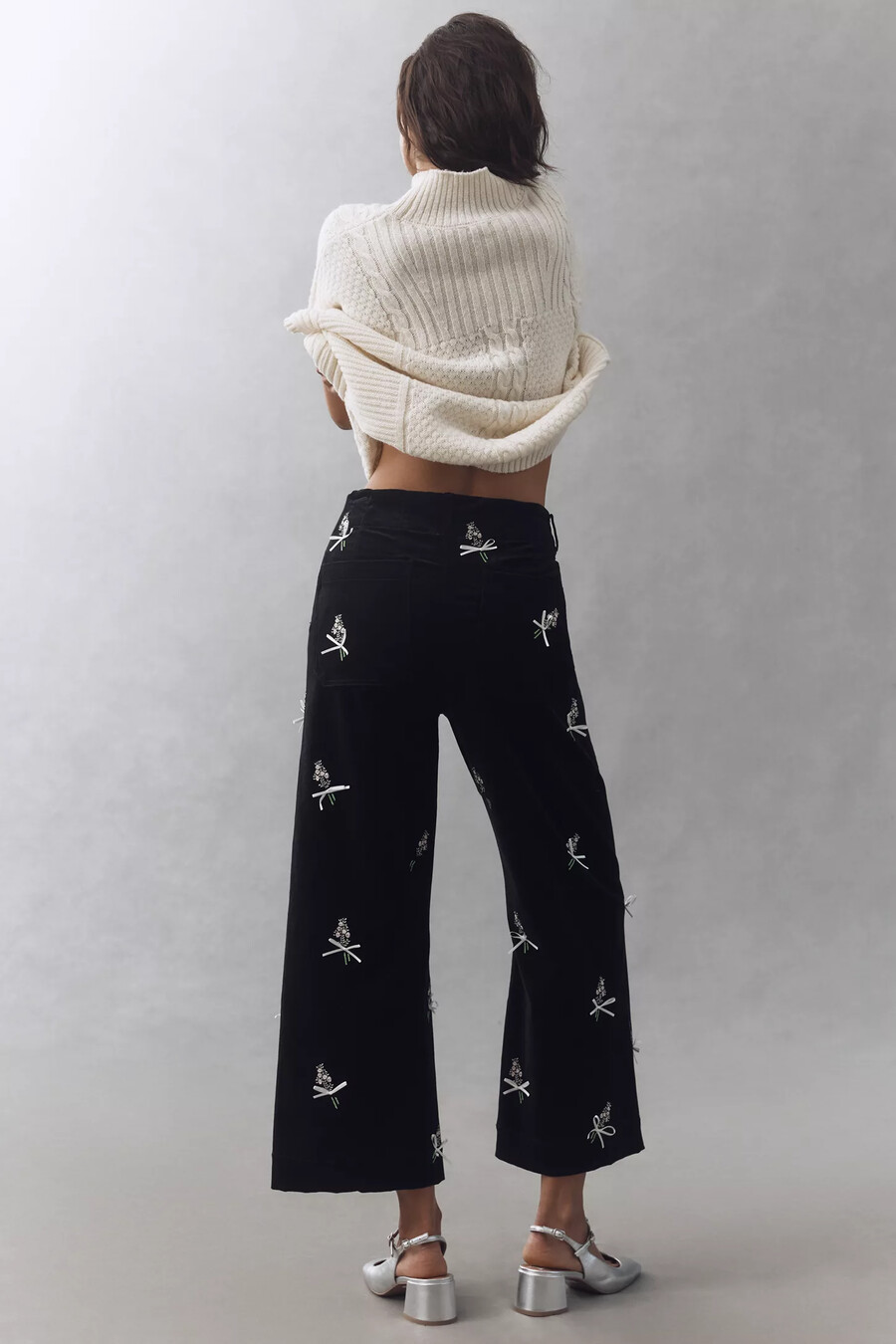 pantaloni corti colette 3d bouquets di maeve