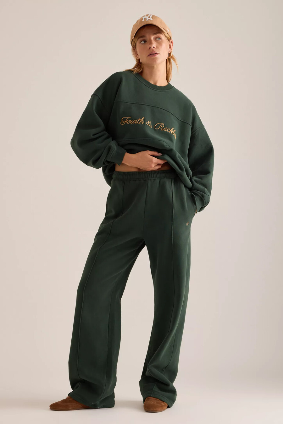 pantaloni da jogging a gamba larga windsor 4th reckless